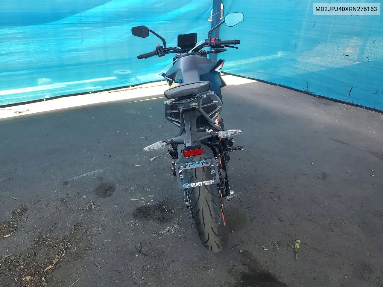 2024 Ktm 390 Duke VIN: MD2JPJ40XRN276163 Lot: 54843706