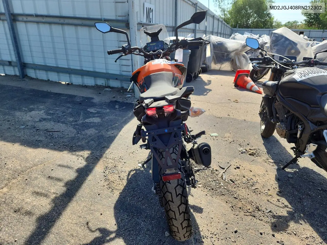 2024 Ktm 390 Adventure VIN: MD2JGJ408RN212302 Lot: 55776226