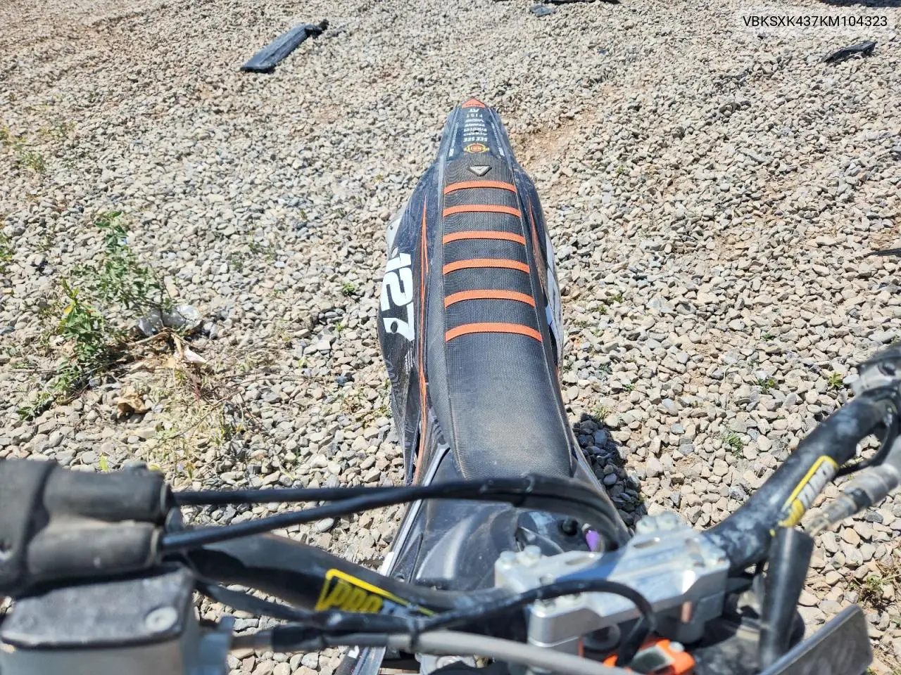 2019 Ktm 250 Sx-F VIN: VBKSXK437KM104323 Lot: 54995156