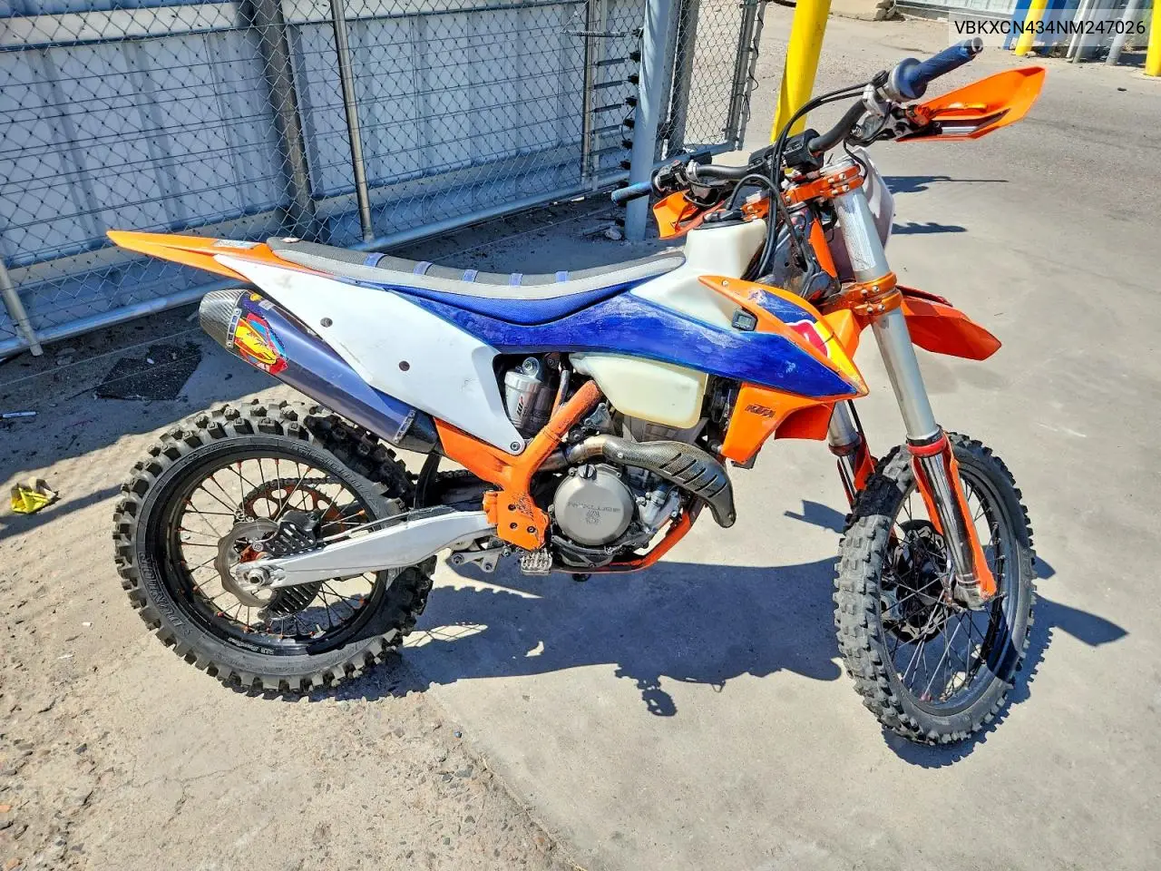 2022 Ktm 350 Xc-F VIN: VBKXCN434NM247026 Lot: 57585506