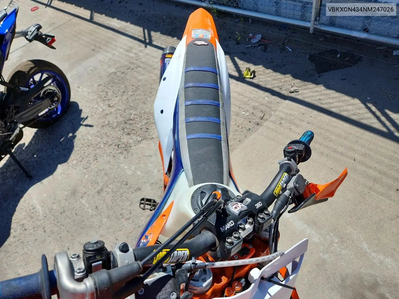 2022 Ktm 350 Xc-F VIN: VBKXCN434NM247026 Lot: 57585506