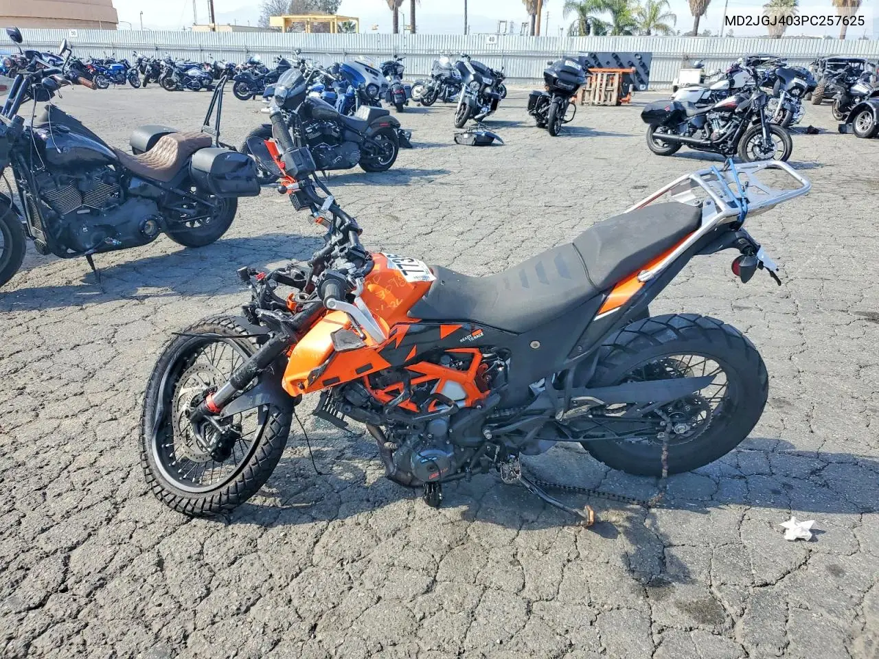 2023 Ktm 390 Adventure VIN: MD2JGJ403PC257625 Lot: 58784586