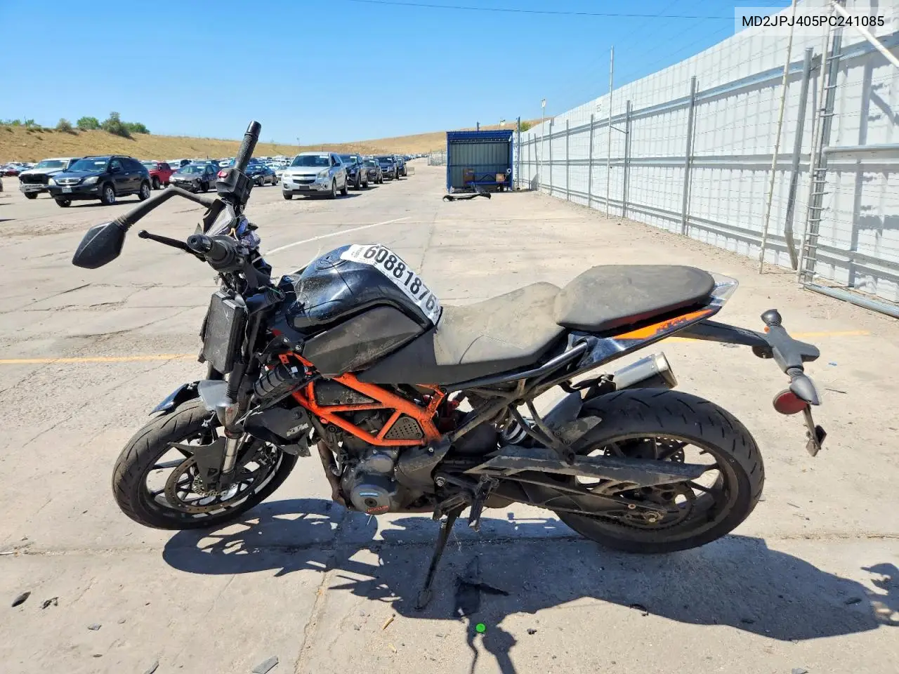 2023 Ktm 390 Duke VIN: MD2JPJ405PC241085 Lot: 60881876