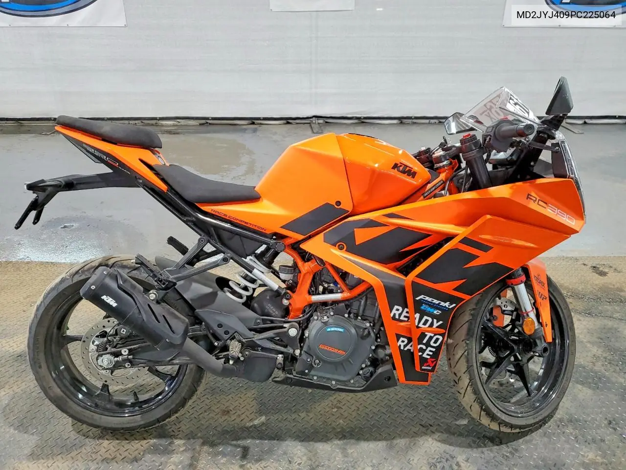 2023 Ktm 390 Rc VIN: MD2JYJ409PC225064 Lot: 61161976