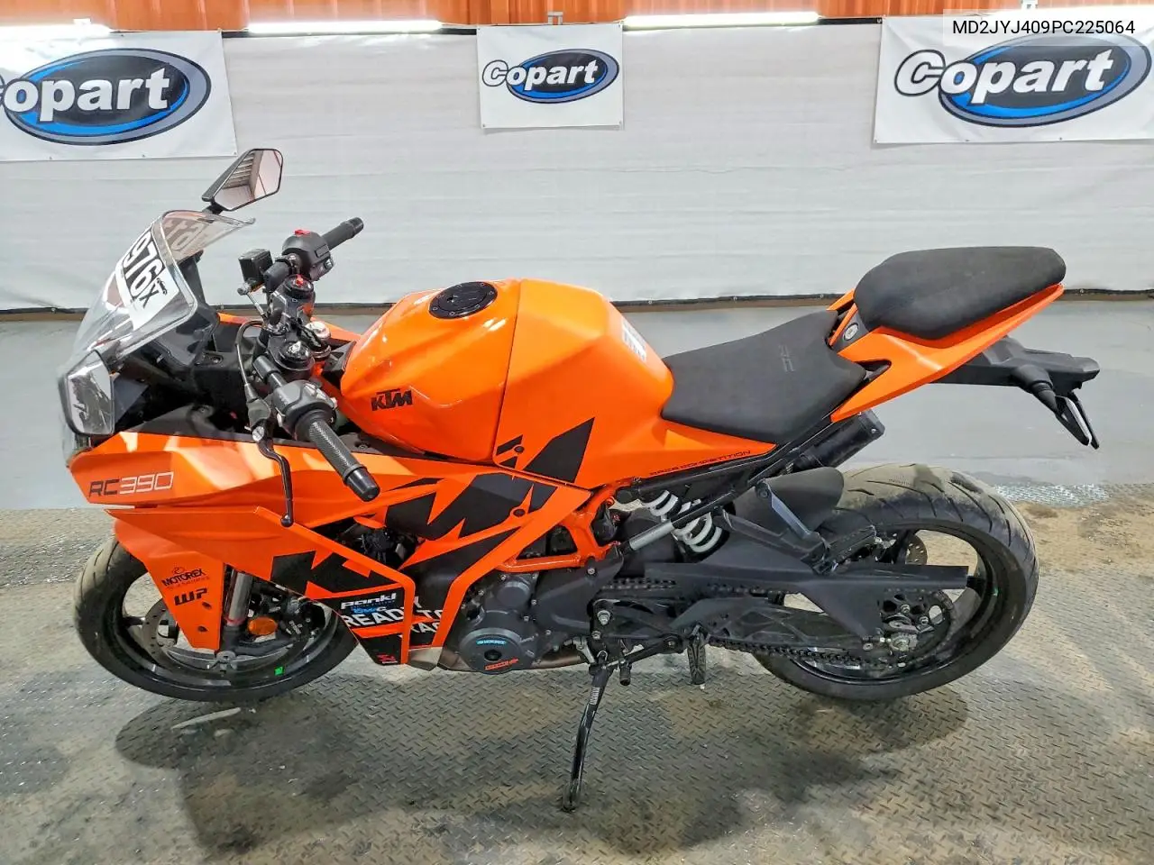2023 Ktm 390 Rc VIN: MD2JYJ409PC225064 Lot: 61161976