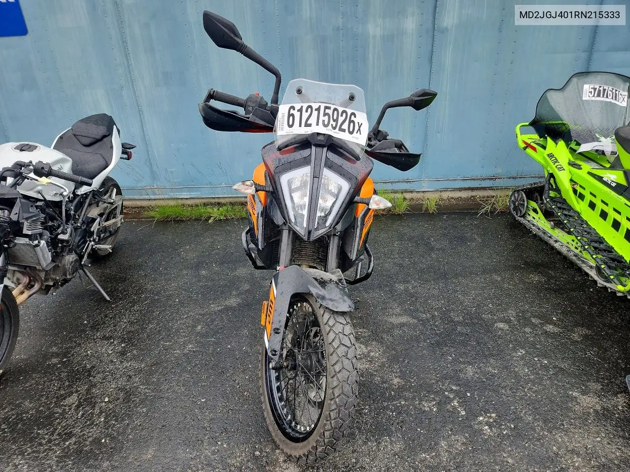 2024 Ktm 390 Adventure VIN: MD2JGJ401RN215333 Lot: 61215926