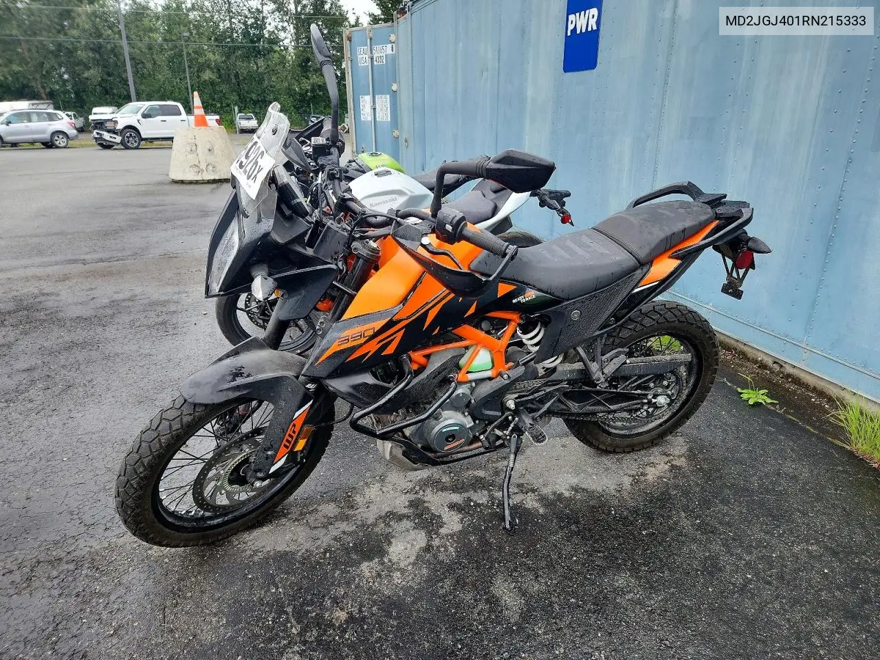 2024 Ktm 390 Adventure VIN: MD2JGJ401RN215333 Lot: 61215926
