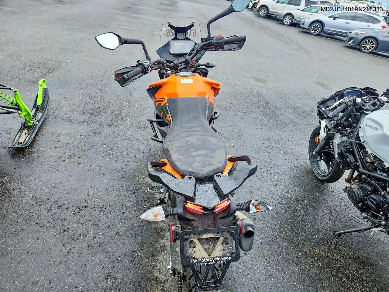 2024 Ktm 390 Adventure VIN: MD2JGJ401RN215333 Lot: 61215926