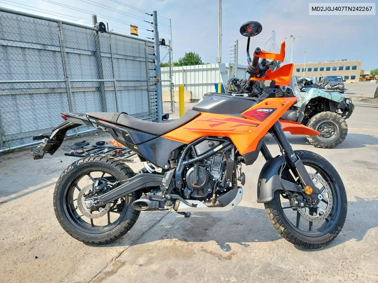 2026 Ktm 390 Adventure VIN: MD2JGJ407TN242267 Lot: 85629305