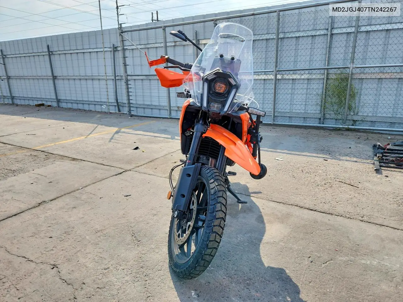 2026 Ktm 390 Adventure VIN: MD2JGJ407TN242267 Lot: 85629305