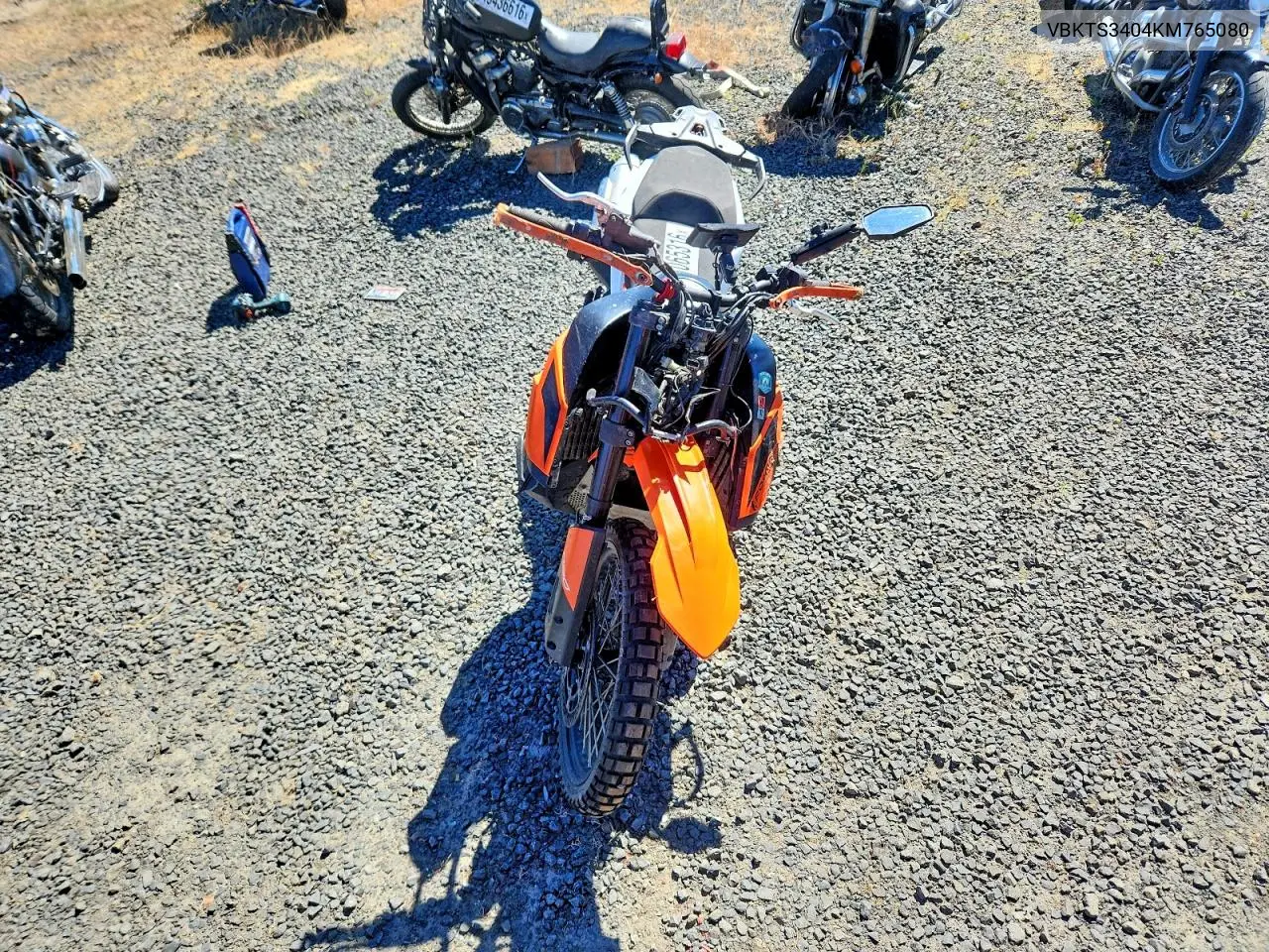 2019 Ktm 790 Adventure VIN: VBKTS3404KM765080 Lot: 57065316