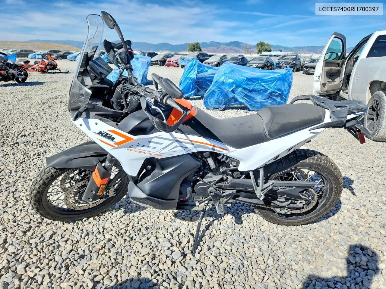 2024 Ktm 790 Adventure VIN: LCETS7400RH700397 Lot: 57503046