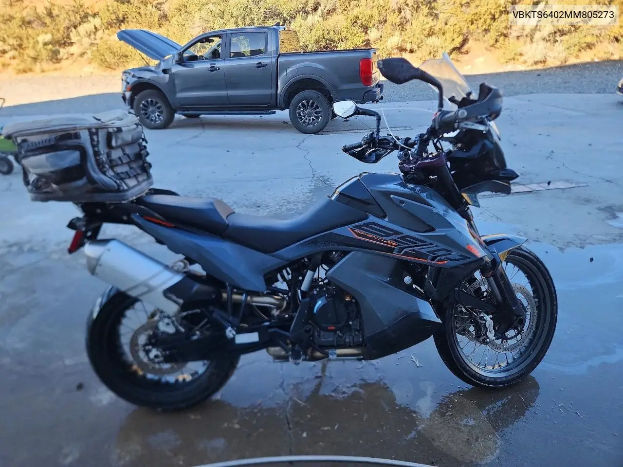 2021 Ktm 890 Adventure VIN: VBKTS6402MM805273 Lot: 59303896