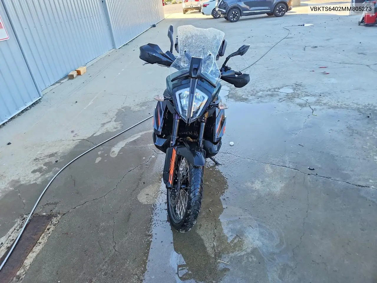 2021 Ktm 890 Adventure VIN: VBKTS6402MM805273 Lot: 59303896