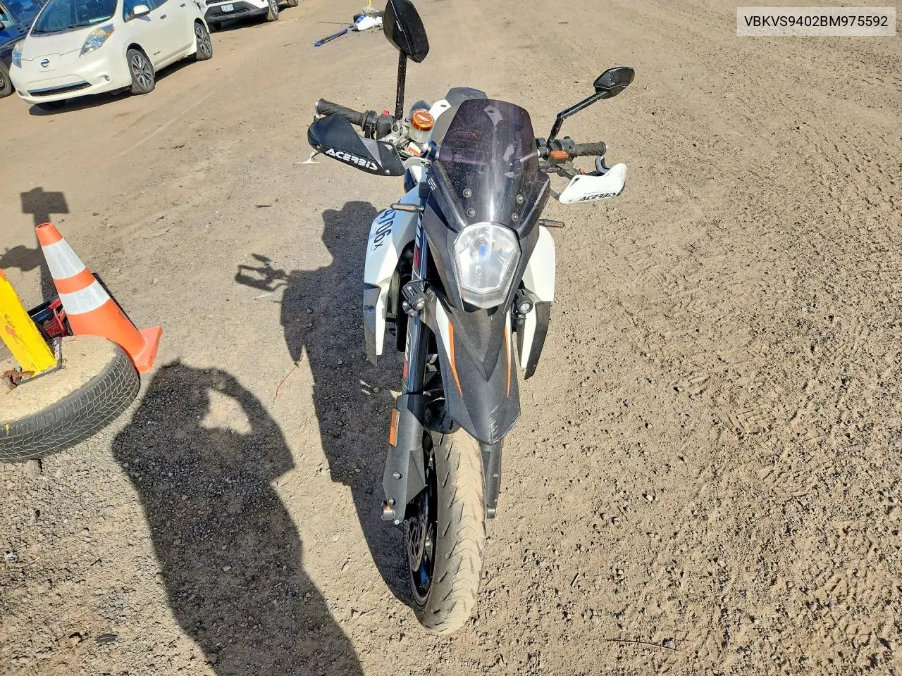 2011 Ktm 990 Supermoto VIN: VBKVS9402BM975592 Lot: 53874706