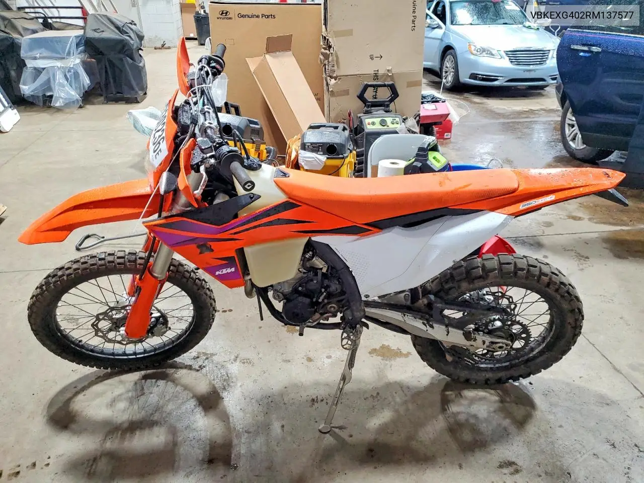 1994 Ktm Enduro VIN: VBKEXG402RM137577 Lot: 47830236