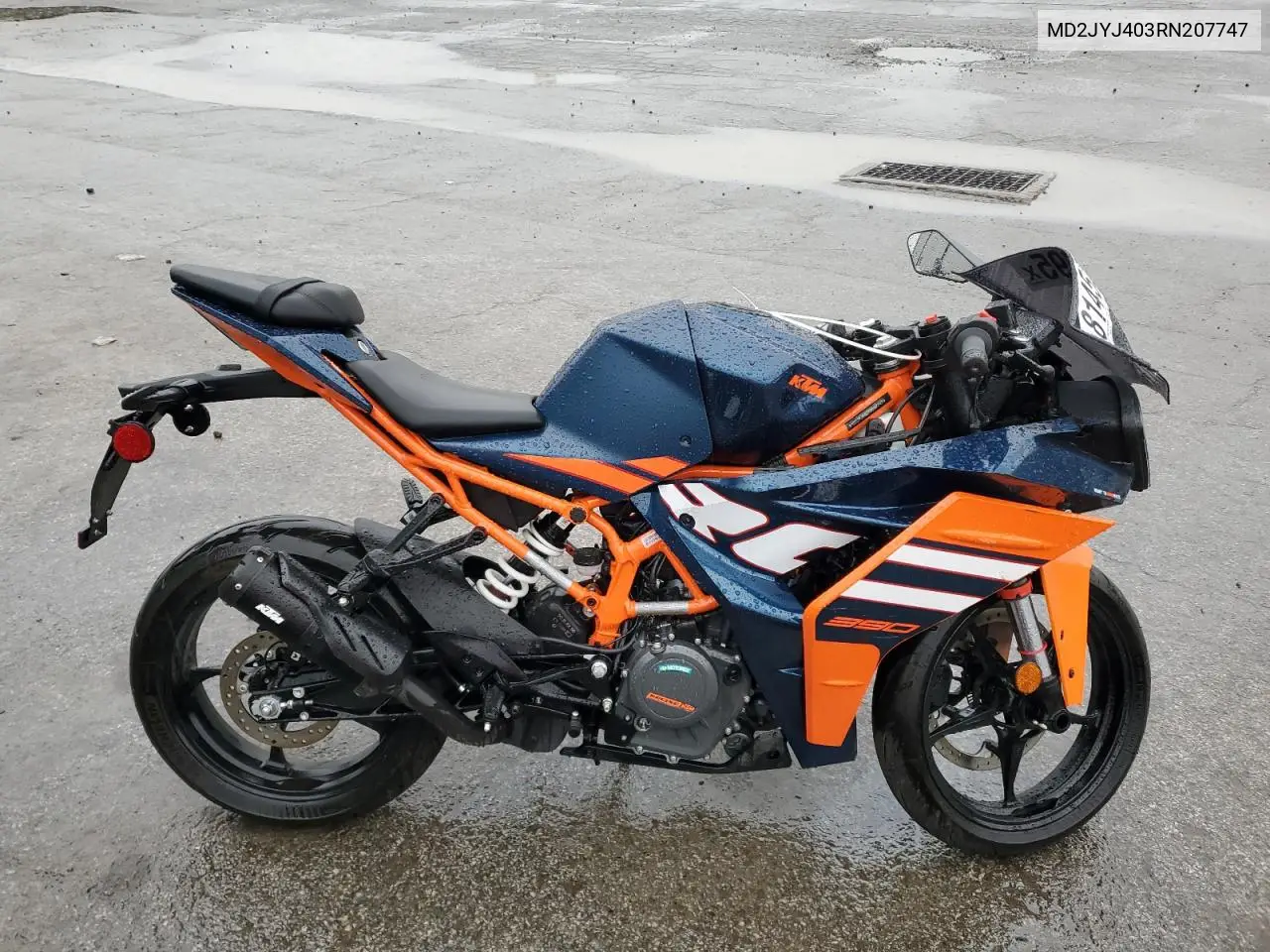 2024 Ktm 390 Rc VIN: MD2JYJ403RN207747 Lot: 81452595