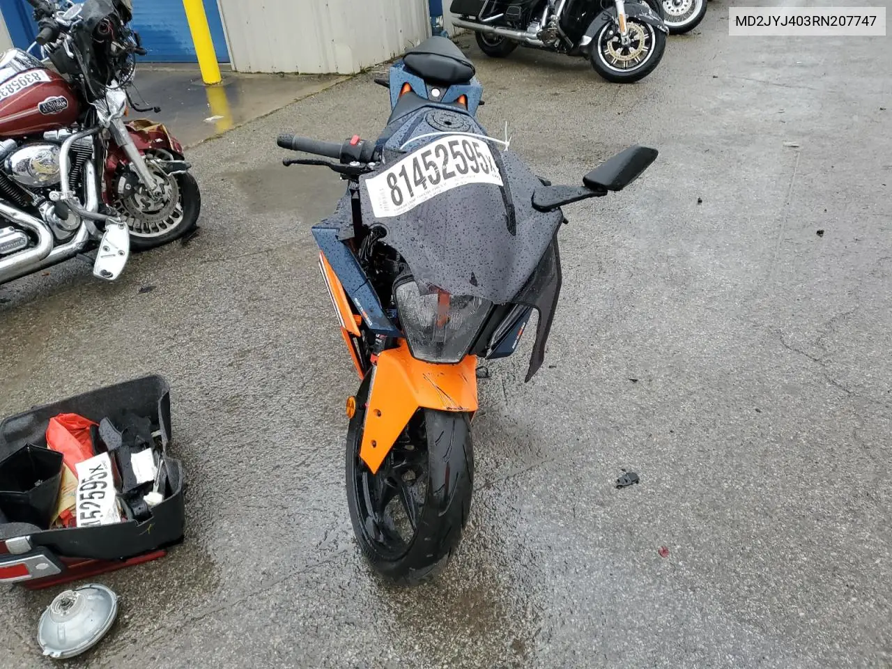 2024 Ktm 390 Rc VIN: MD2JYJ403RN207747 Lot: 81452595