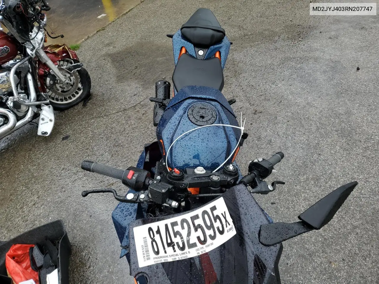2024 Ktm 390 Rc VIN: MD2JYJ403RN207747 Lot: 81452595