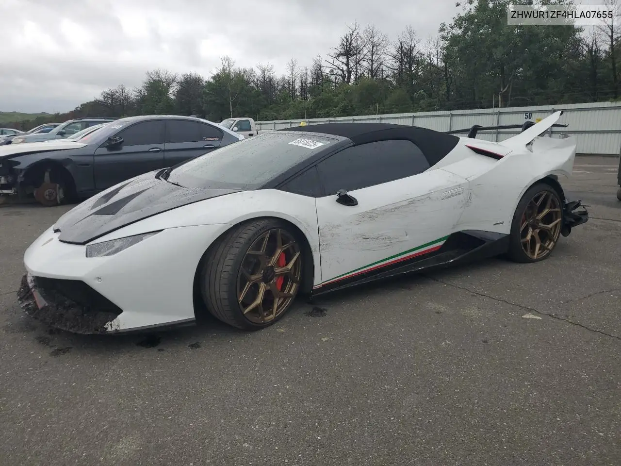 2017 Lamborghini Huracan VIN: ZHWUR1ZF4HLA07655 Lot: 52693096