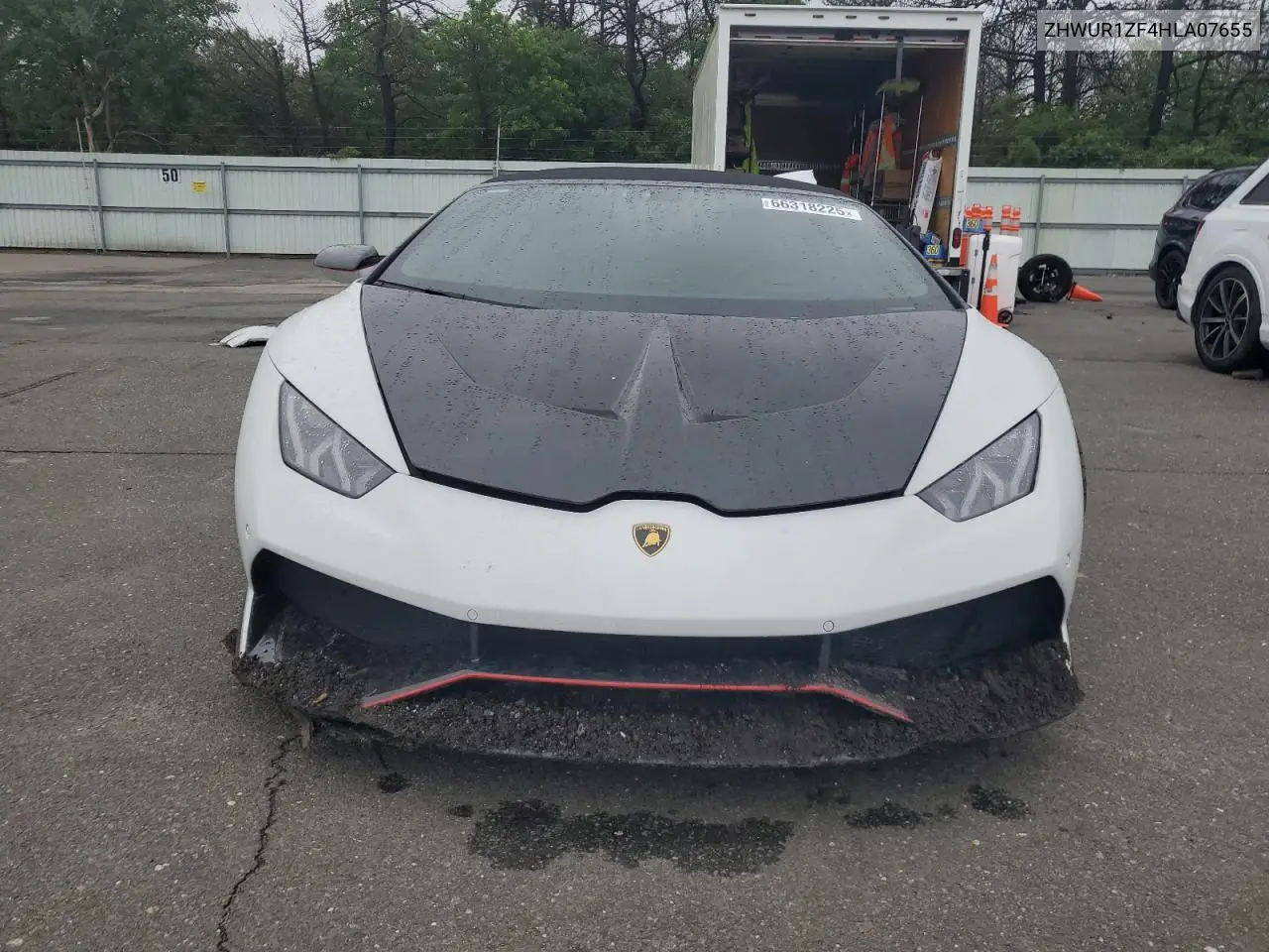 2017 Lamborghini Huracan VIN: ZHWUR1ZF4HLA07655 Lot: 52693096