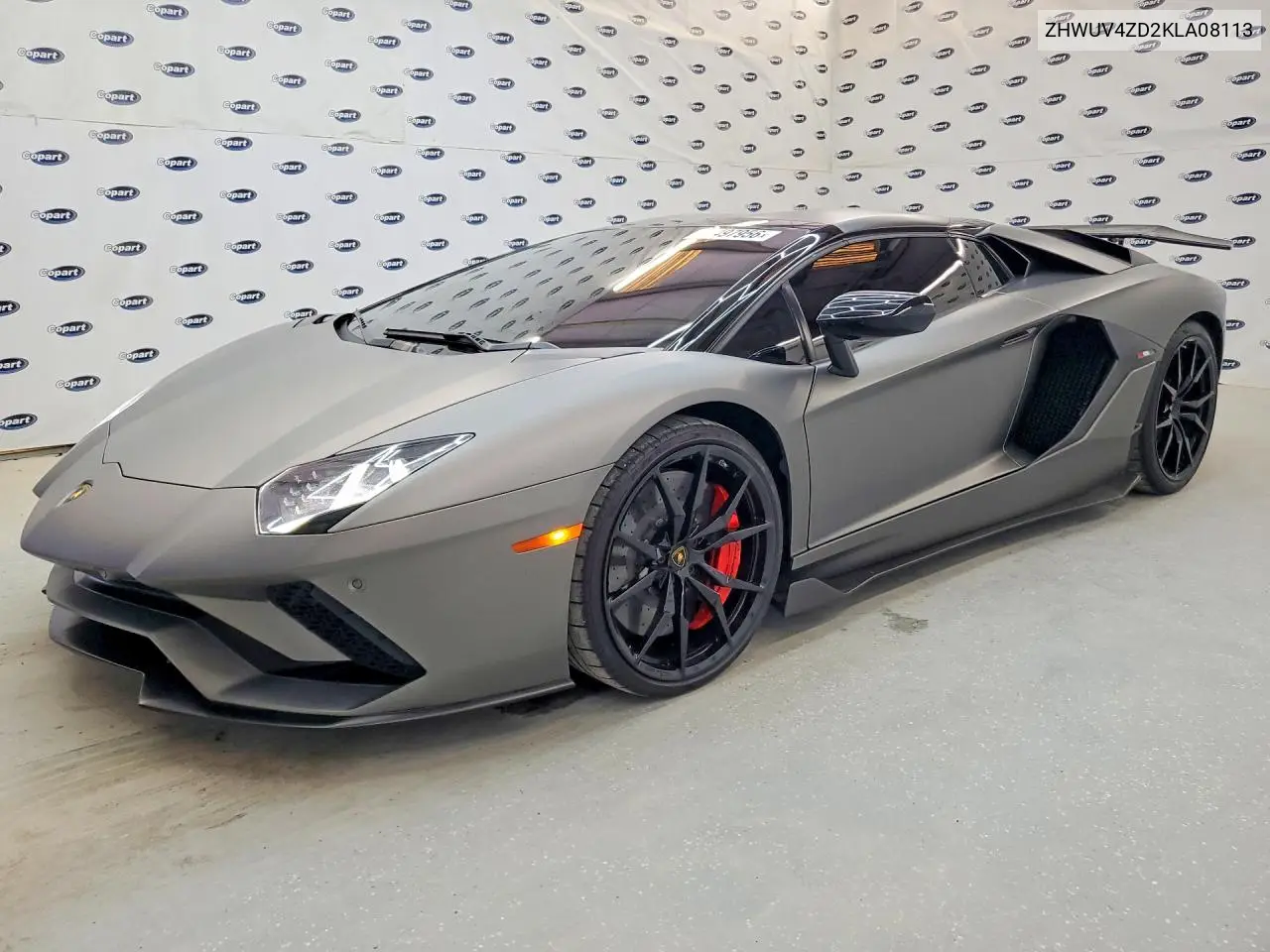 2019 Lamborghini Aventador S VIN: ZHWUV4ZD2KLA08113 Lot: 48497956