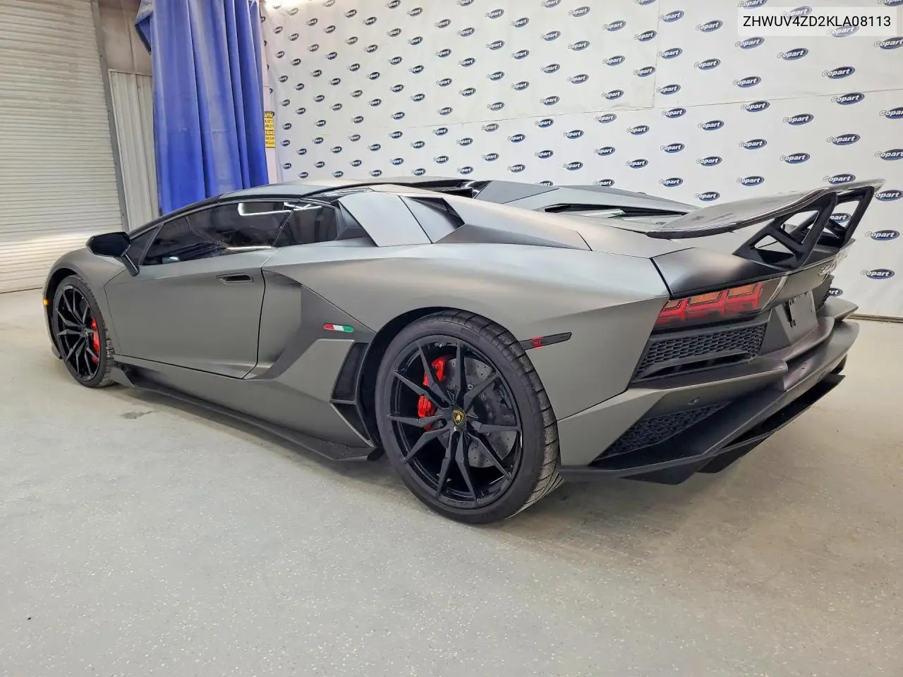 2019 Lamborghini Aventador S VIN: ZHWUV4ZD2KLA08113 Lot: 48497956