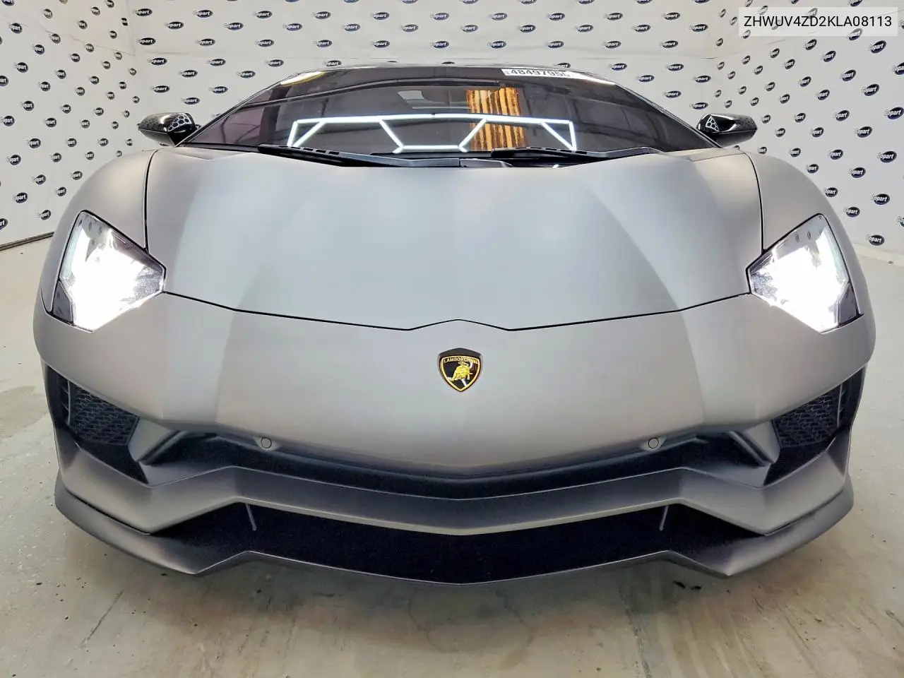 2019 Lamborghini Aventador S VIN: ZHWUV4ZD2KLA08113 Lot: 48497956