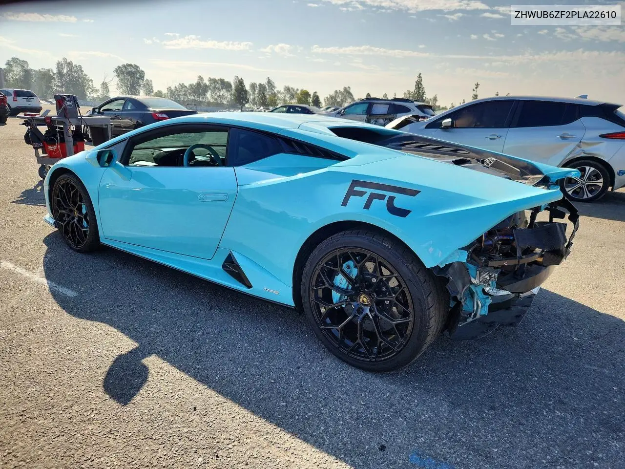 2023 Lamborghini Huracan Tecnica VIN: ZHWUB6ZF2PLA22610 Lot: 58384666