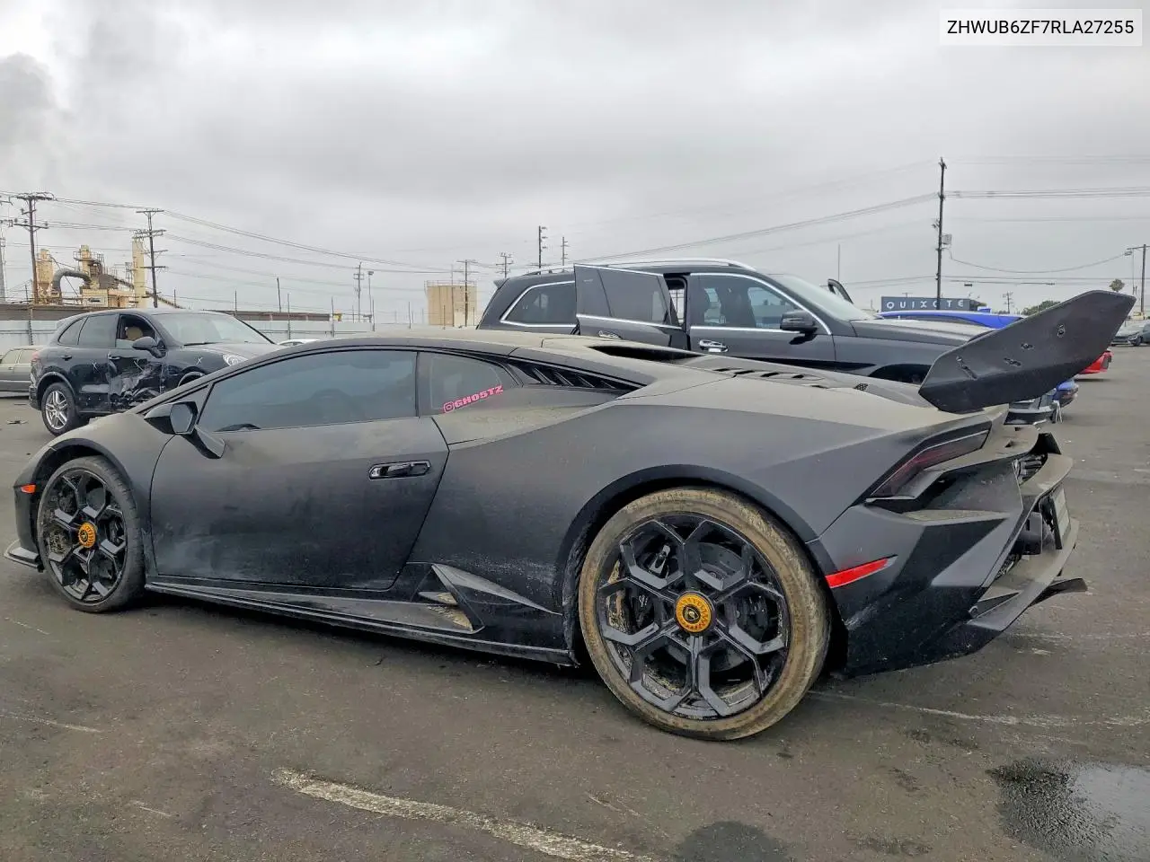 2024 Lamborghini Huracan Tecnica VIN: ZHWUB6ZF7RLA27255 Lot: 59865206