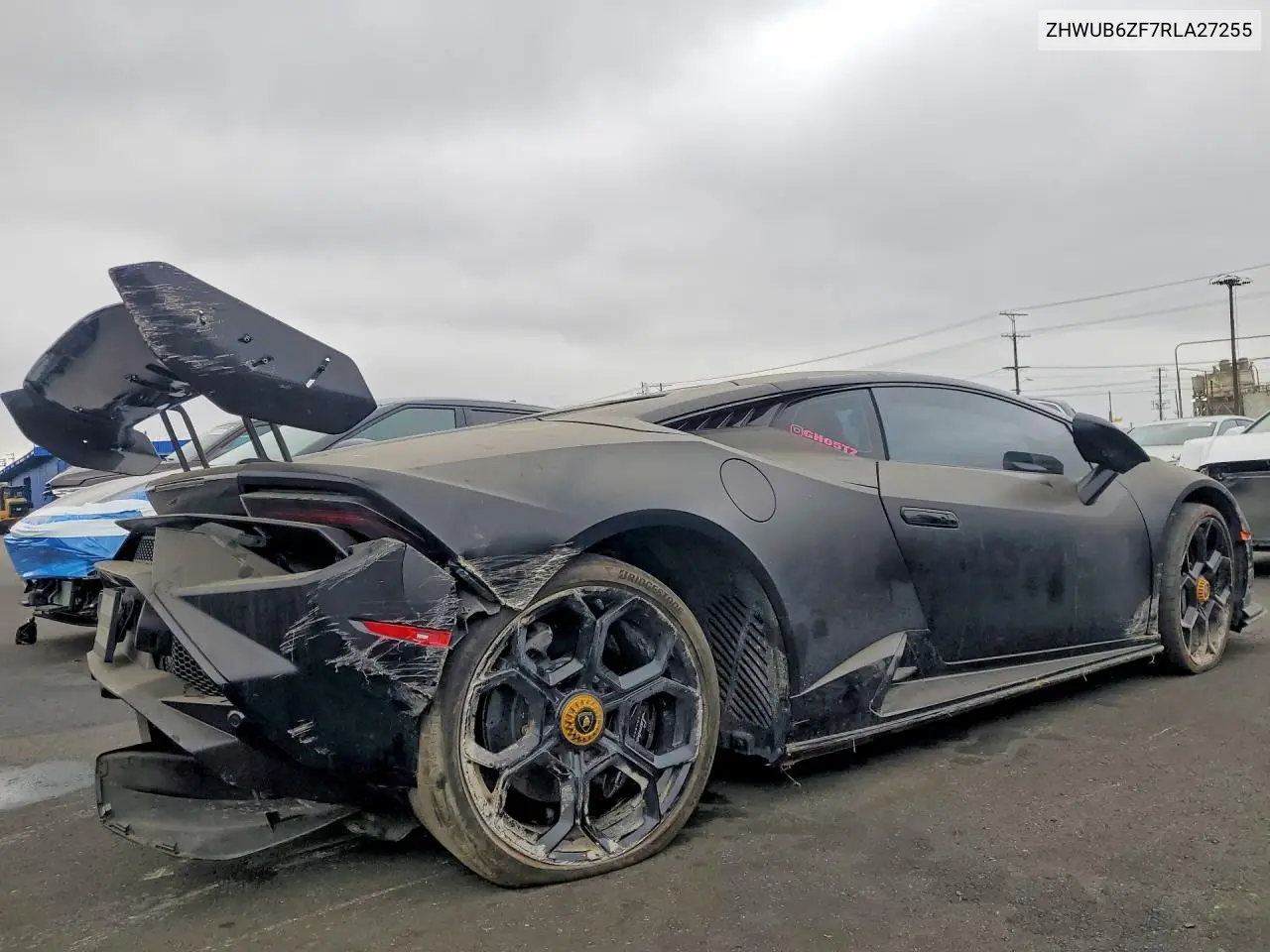 2024 Lamborghini Huracan Tecnica VIN: ZHWUB6ZF7RLA27255 Lot: 59865206