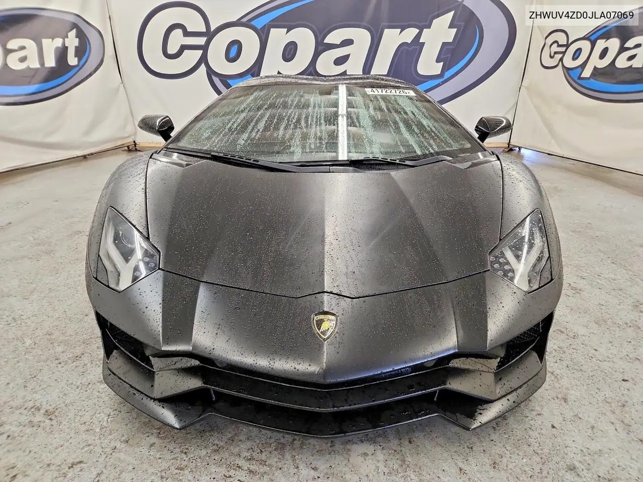 2018 Lamborghini Aventador S VIN: ZHWUV4ZD0JLA07069 Lot: 41722726