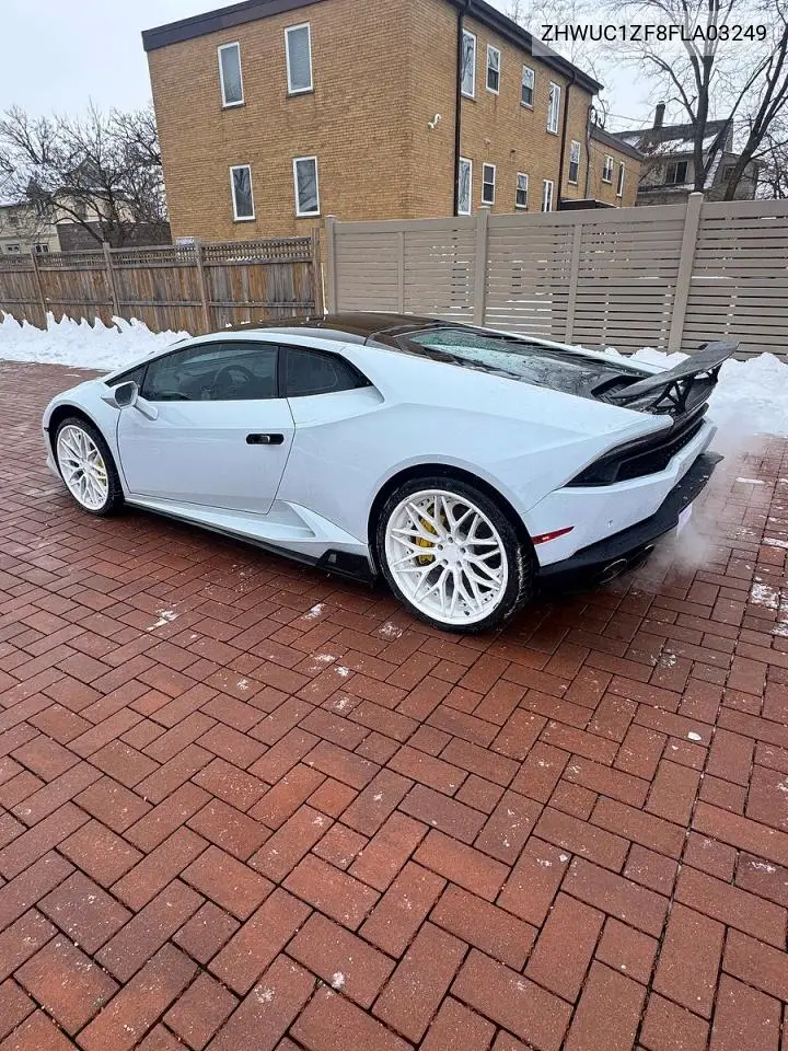 2015 Lamborghini Huracan VIN: ZHWUC1ZF8FLA03249 Lot: 75915095