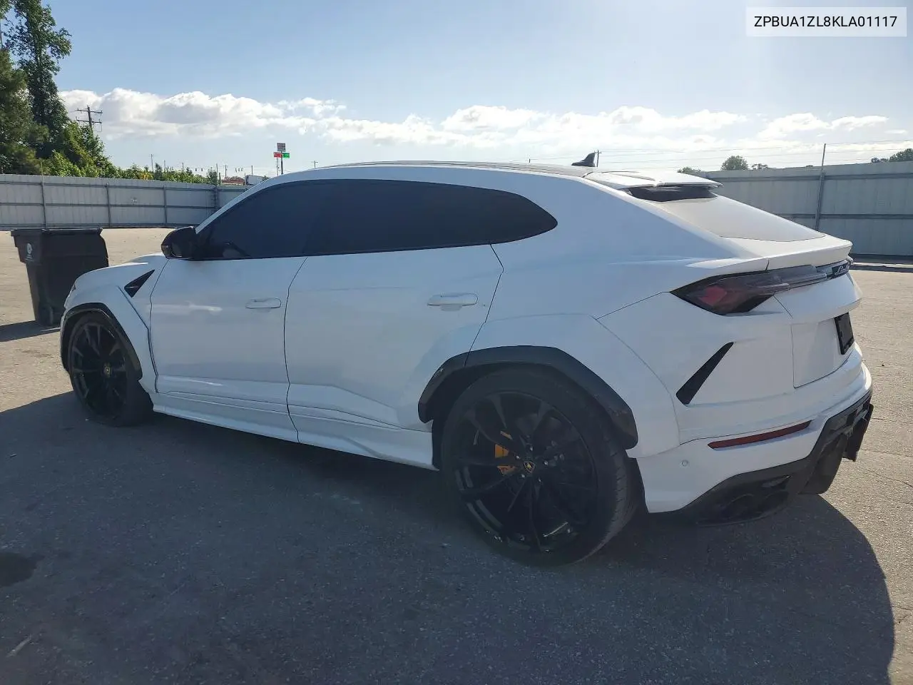 2019 Lamborghini Urus VIN: ZPBUA1ZL8KLA01117 Lot: 52827986