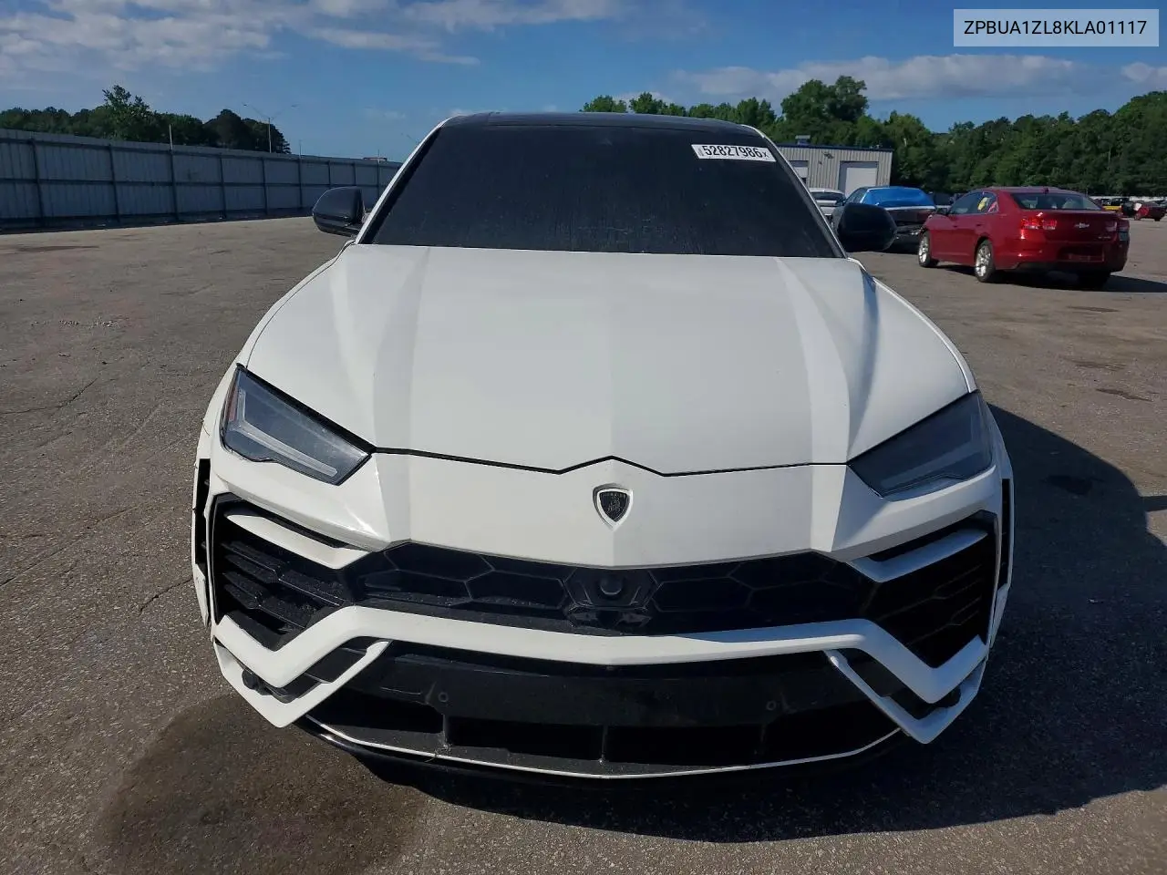 2019 Lamborghini Urus VIN: ZPBUA1ZL8KLA01117 Lot: 52827986