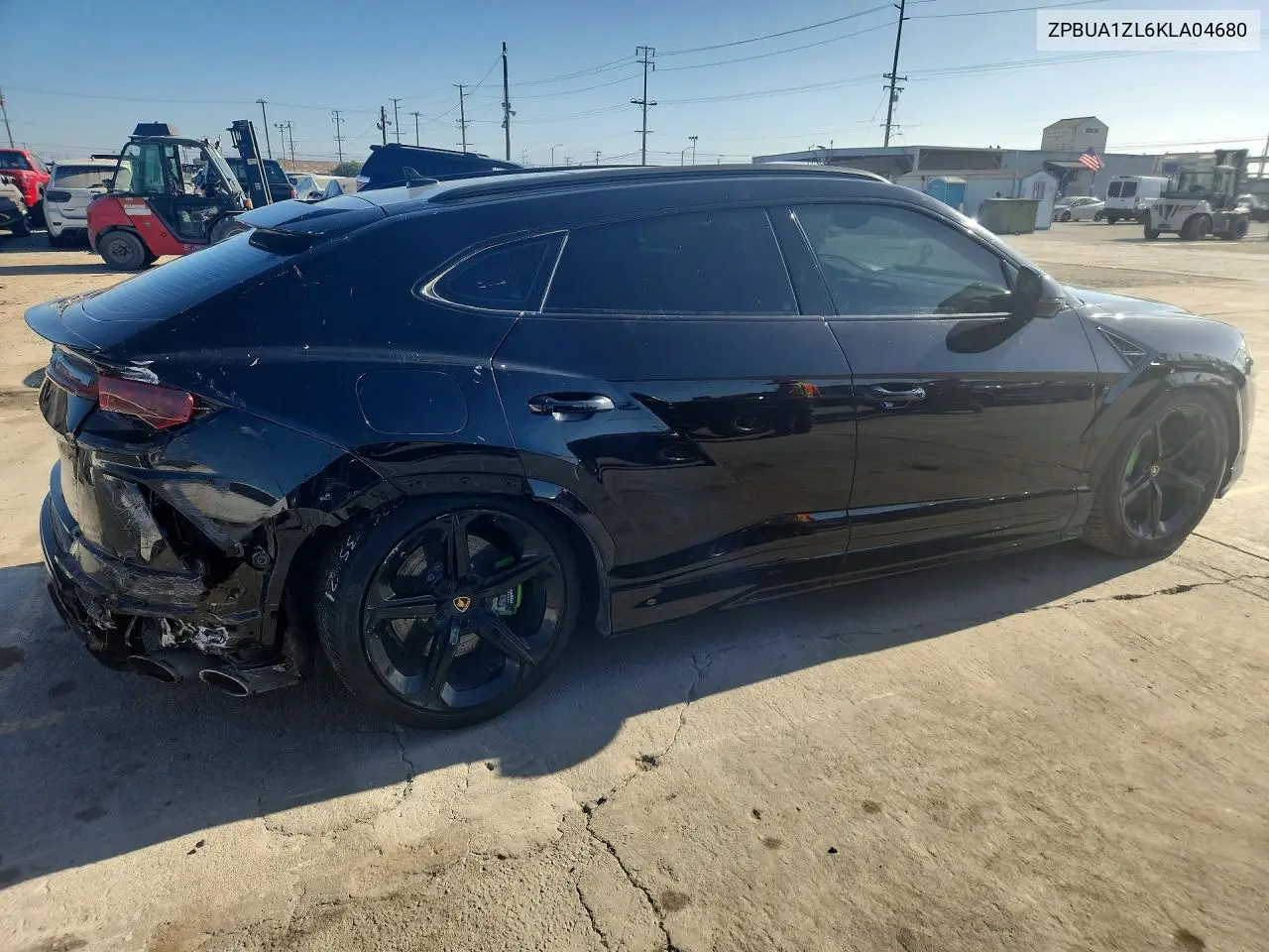 2019 Lamborghini Urus VIN: ZPBUA1ZL6KLA04680 Lot: 59401946