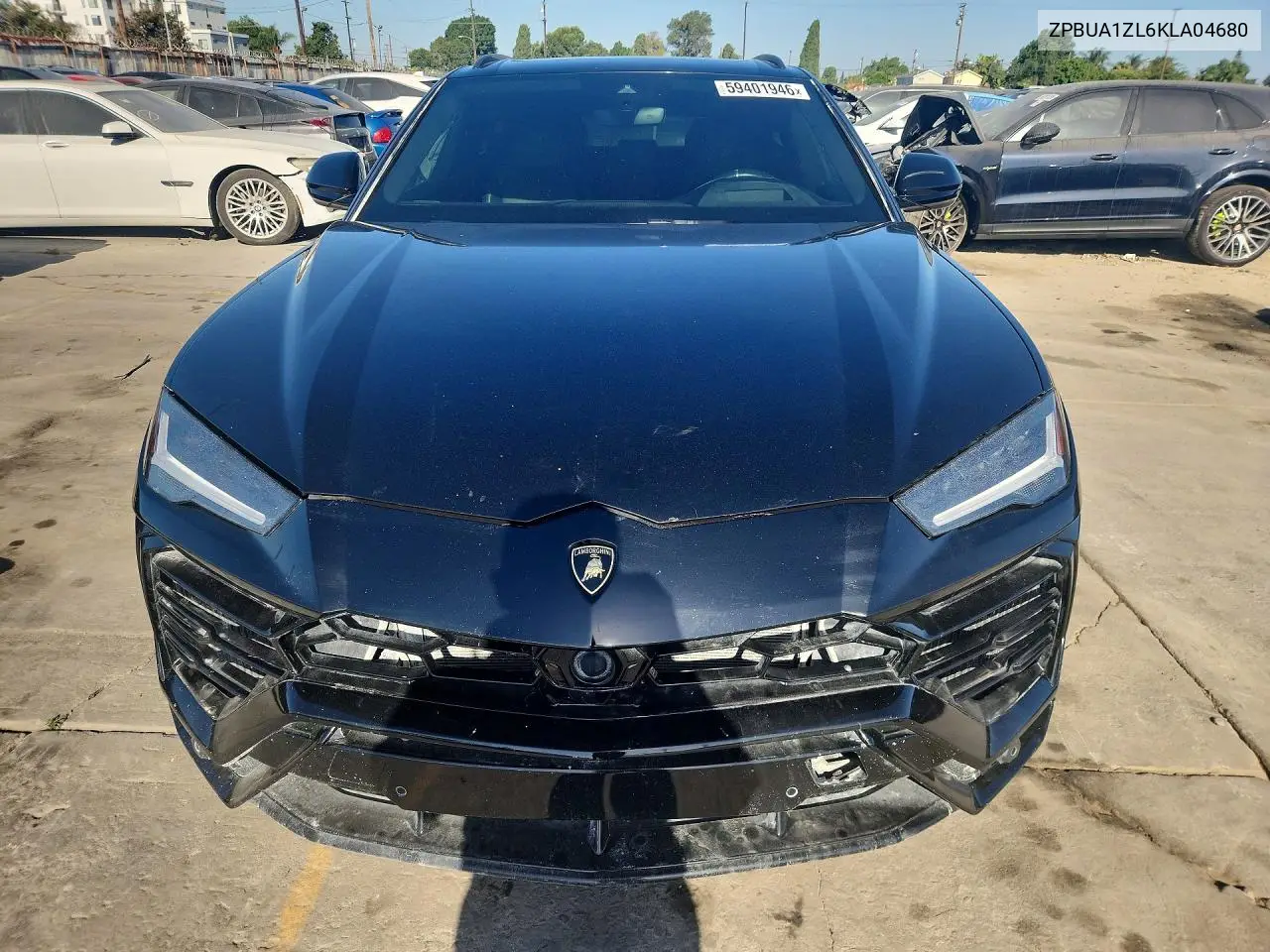 2019 Lamborghini Urus VIN: ZPBUA1ZL6KLA04680 Lot: 59401946