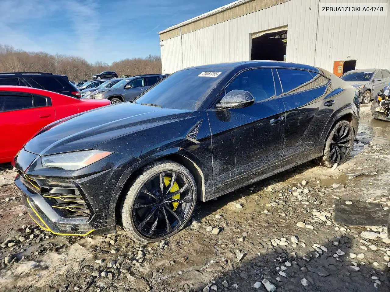 2019 Lamborghini Urus VIN: ZPBUA1ZL3KLA04748 Lot: 79051765