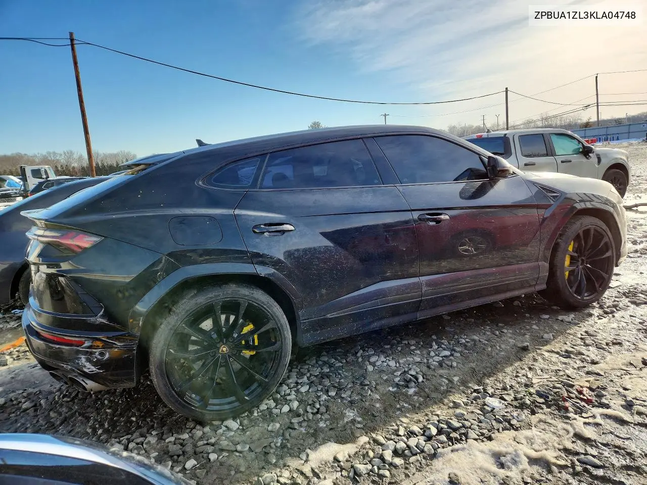 2019 Lamborghini Urus VIN: ZPBUA1ZL3KLA04748 Lot: 79051765