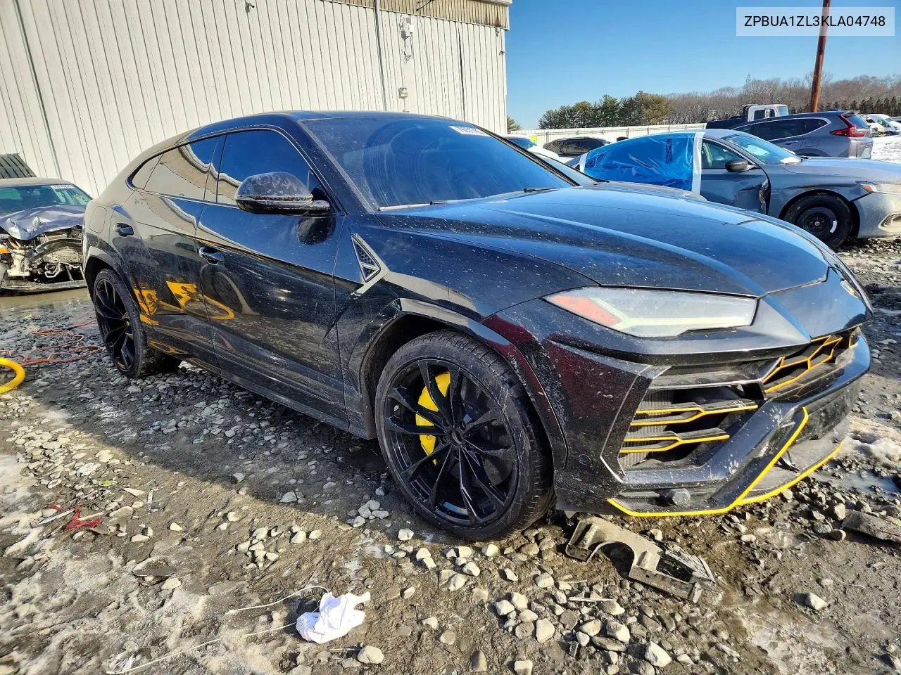 2019 Lamborghini Urus VIN: ZPBUA1ZL3KLA04748 Lot: 79051765