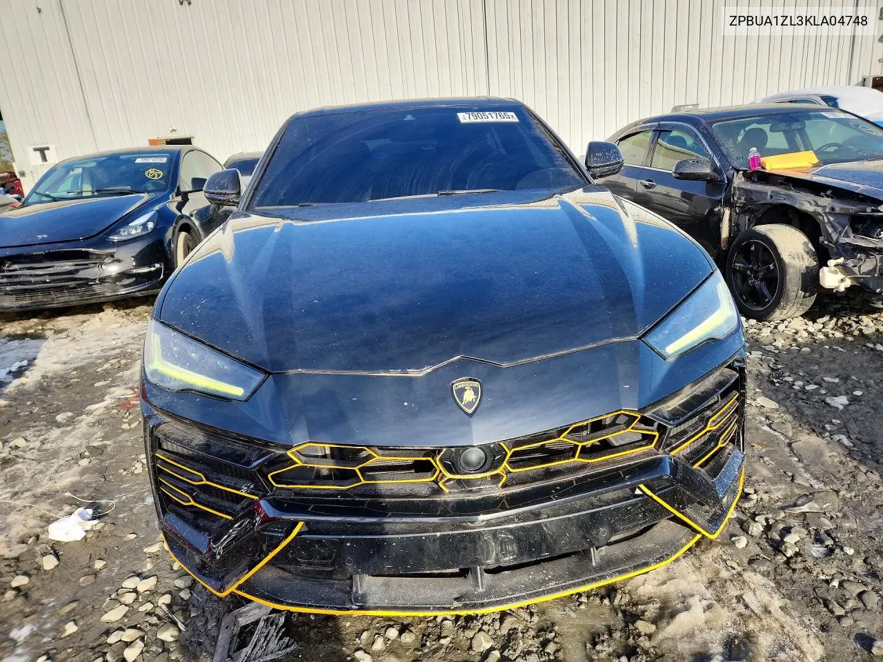 2019 Lamborghini Urus VIN: ZPBUA1ZL3KLA04748 Lot: 79051765
