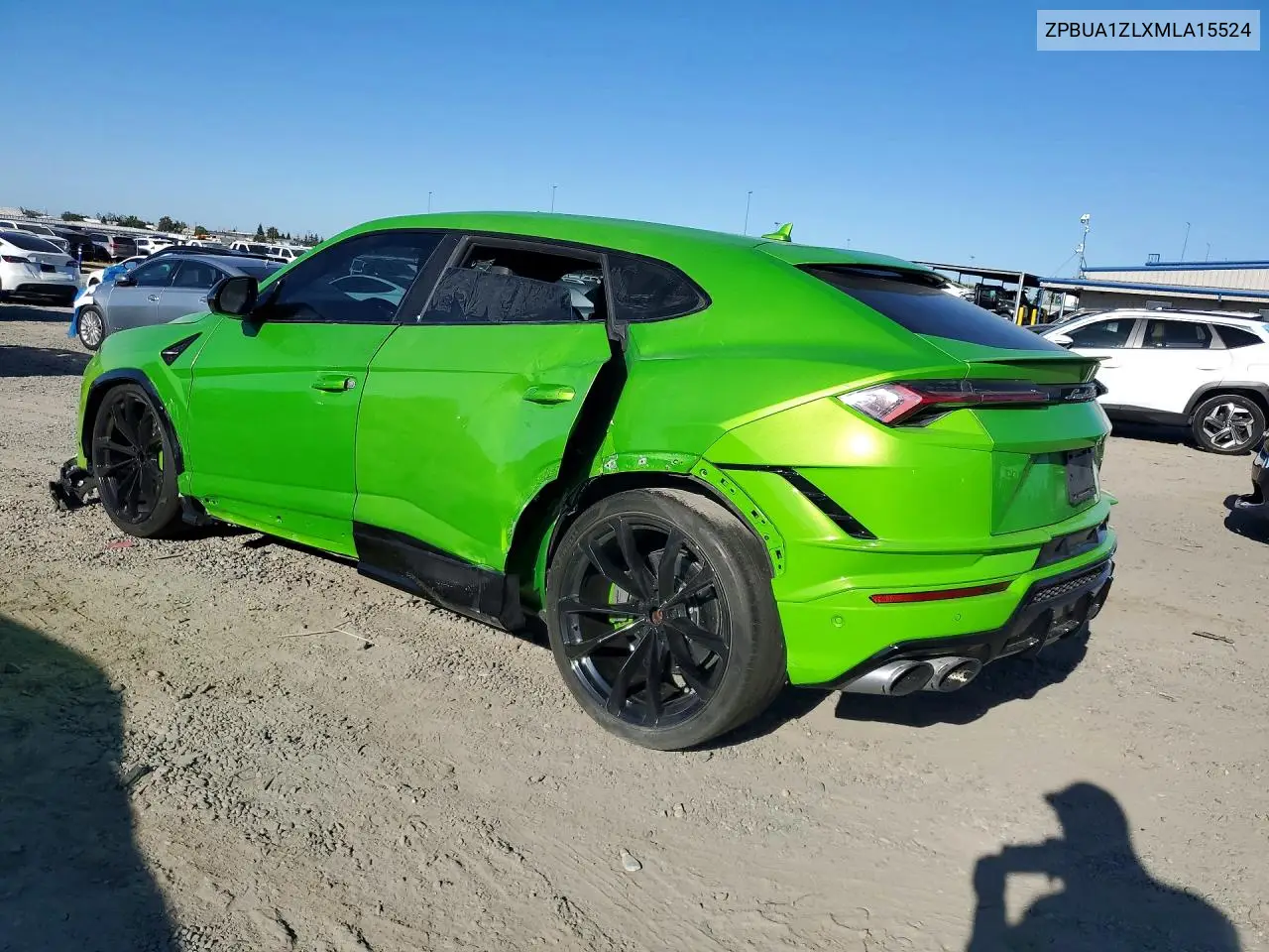 2021 Lamborghini Urus VIN: ZPBUA1ZLXMLA15524 Lot: 58901846