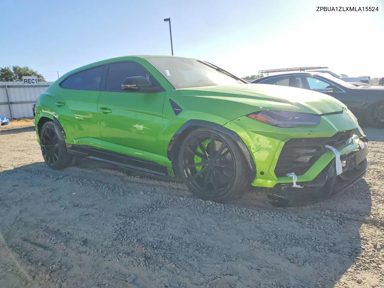 2021 Lamborghini Urus VIN: ZPBUA1ZLXMLA15524 Lot: 58901846