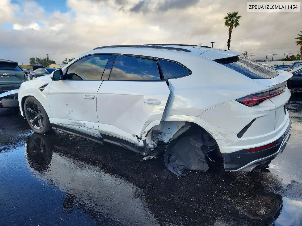 2021 Lamborghini Urus VIN: ZPBUA1ZL6MLA11454 Lot: 77775055