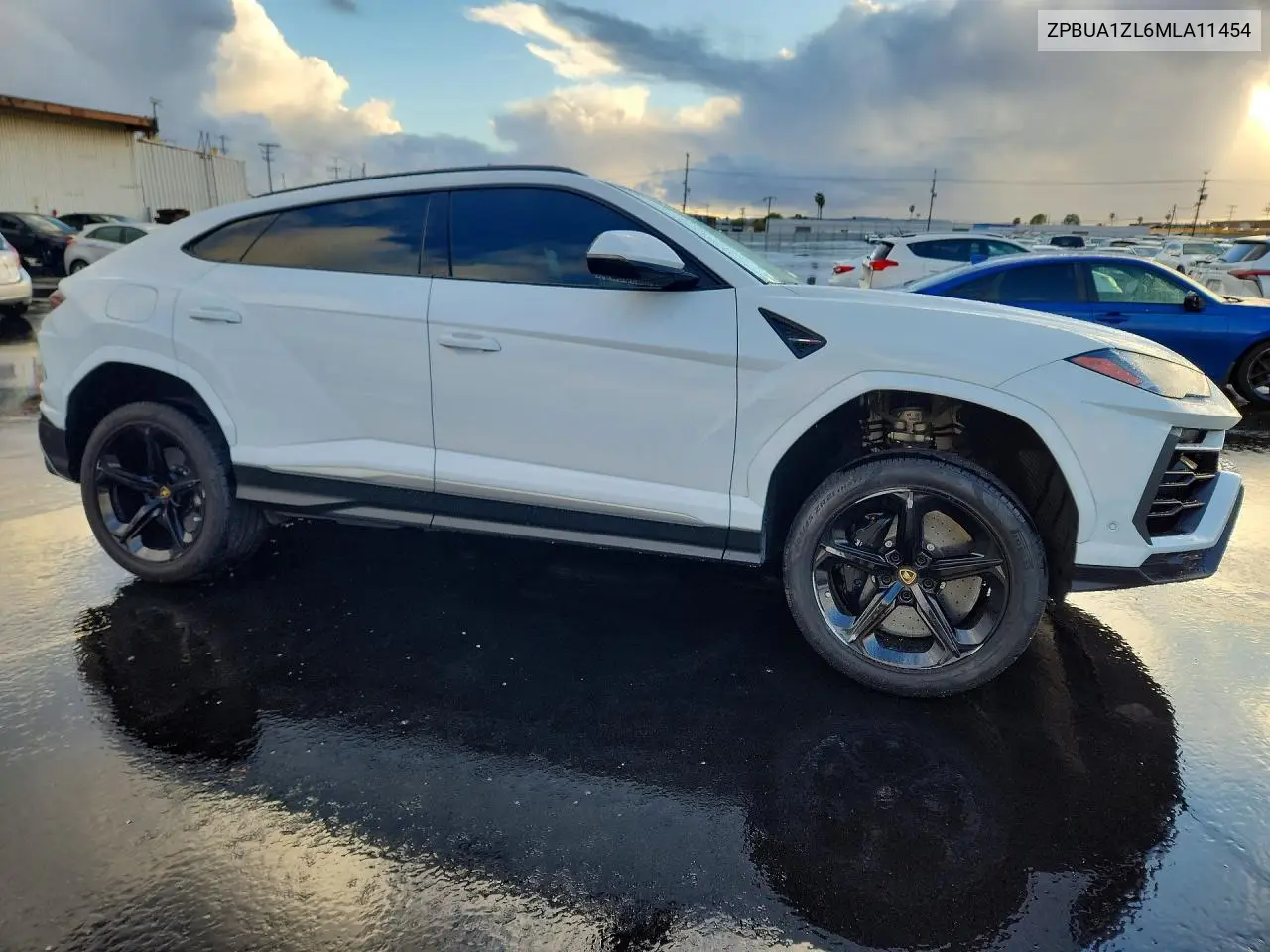 2021 Lamborghini Urus VIN: ZPBUA1ZL6MLA11454 Lot: 77775055