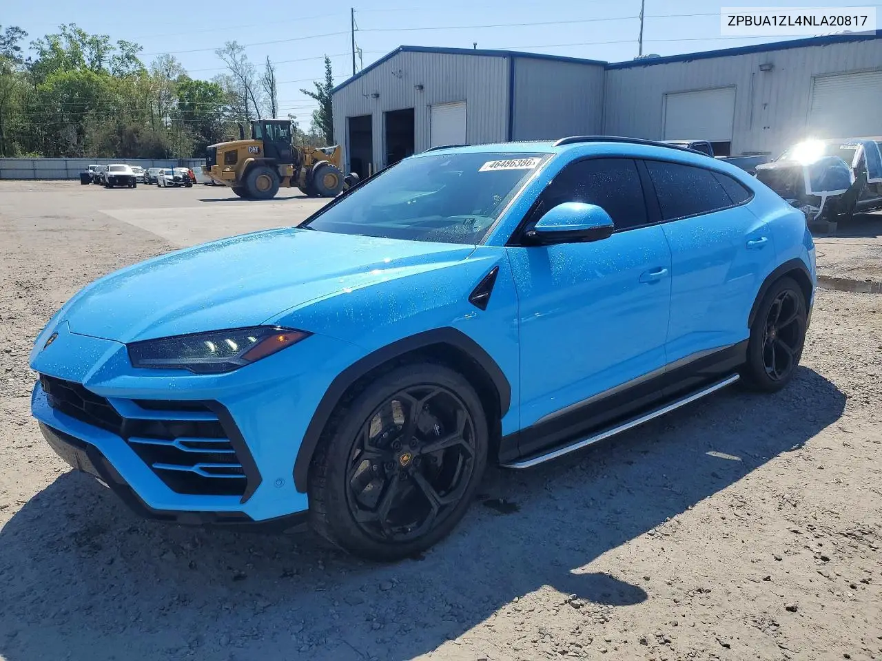 2022 Lamborghini Urus VIN: ZPBUA1ZL4NLA20817 Lot: 46486386