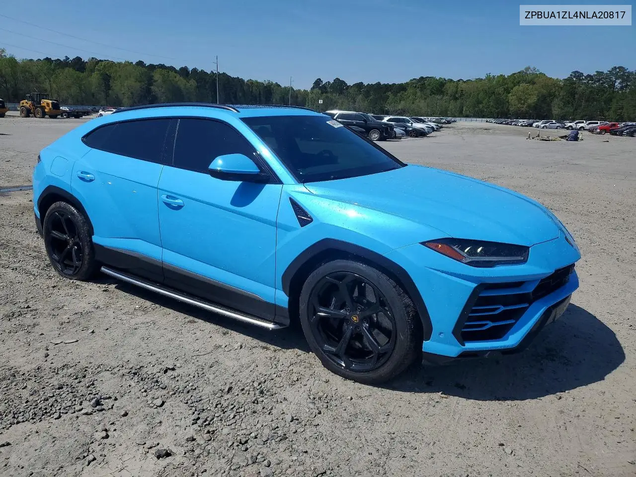 2022 Lamborghini Urus VIN: ZPBUA1ZL4NLA20817 Lot: 46486386
