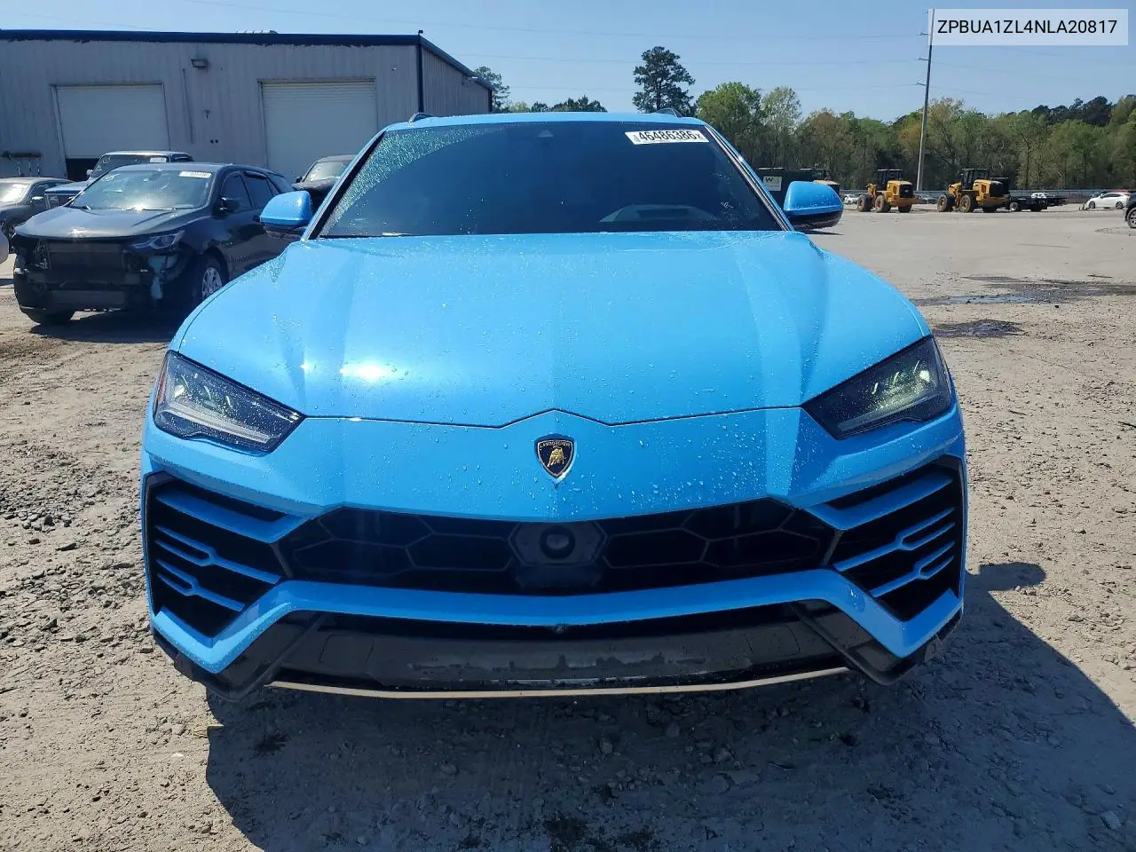 2022 Lamborghini Urus VIN: ZPBUA1ZL4NLA20817 Lot: 46486386