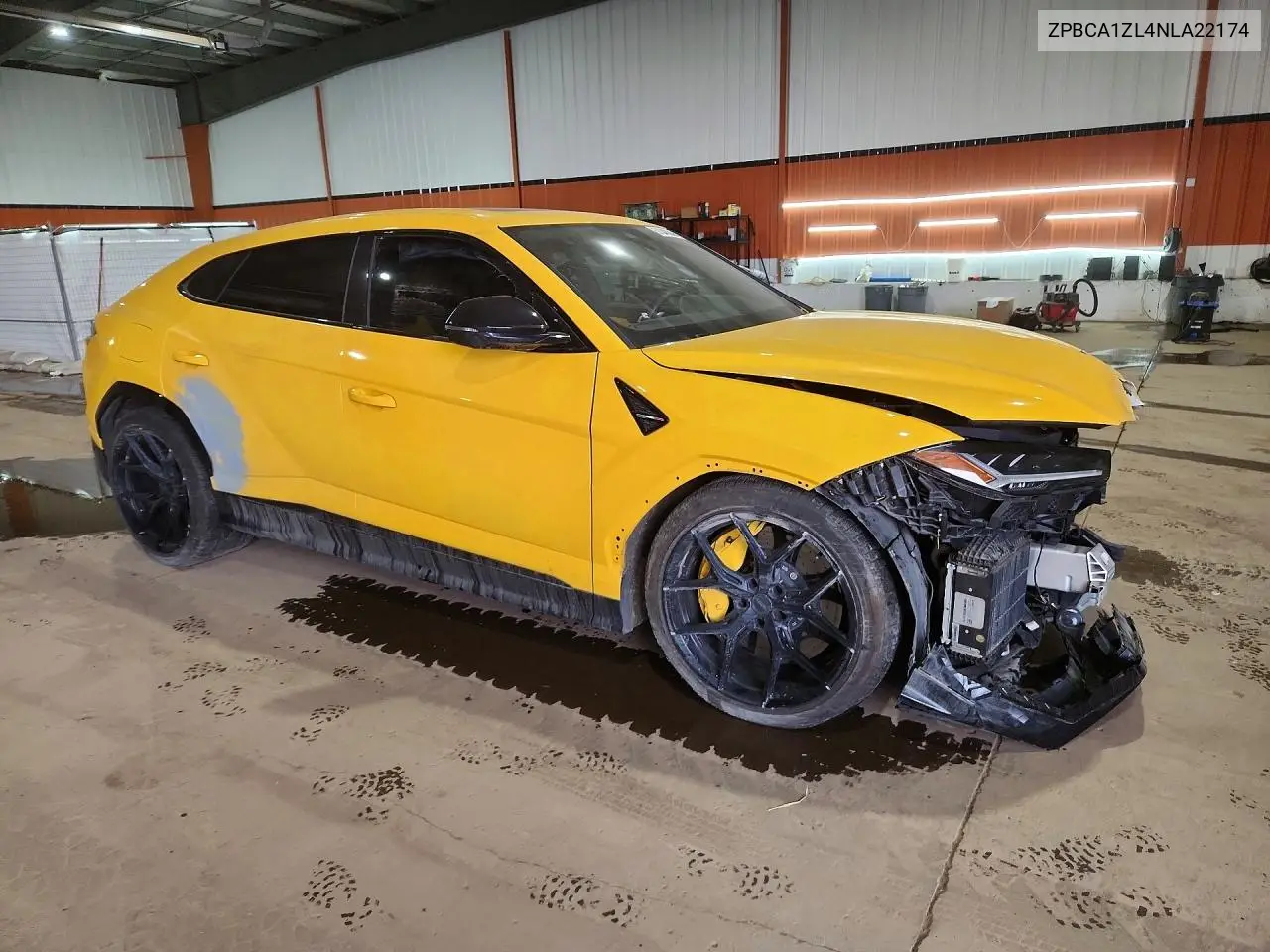 2022 Lamborghini Urus VIN: ZPBCA1ZL4NLA22174 Lot: 51340246