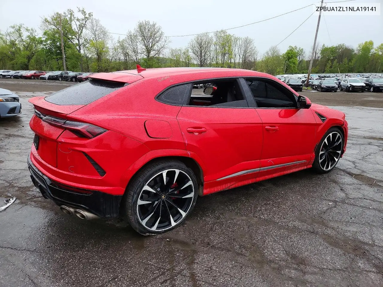 2022 Lamborghini Urus VIN: ZPBUA1ZL1NLA19141 Lot: 53547066